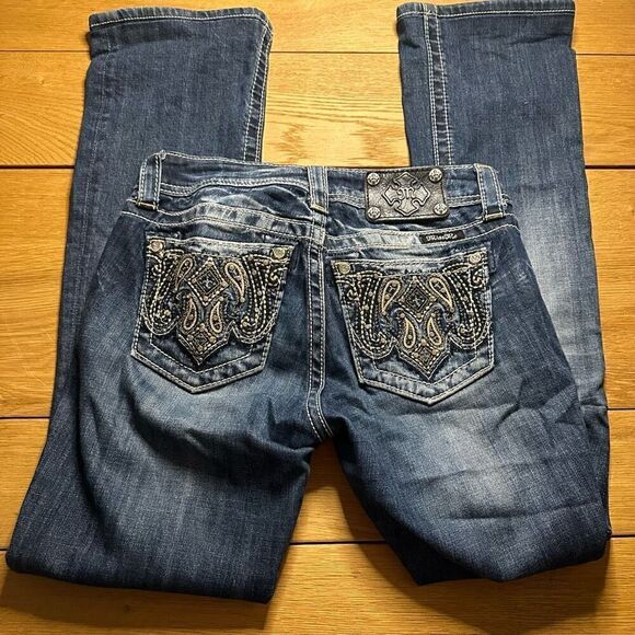 Miss Me mid rise boot jeans 27 - Picture 8 of 9